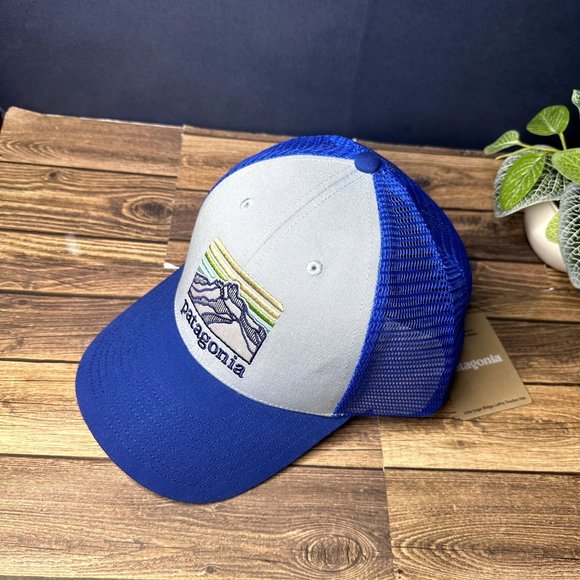 Patagonia Line Logo Ridge LoPro Trucker Hat NWT ONE SIZE (STME) NO: 38285 - Picture 4 of 11
